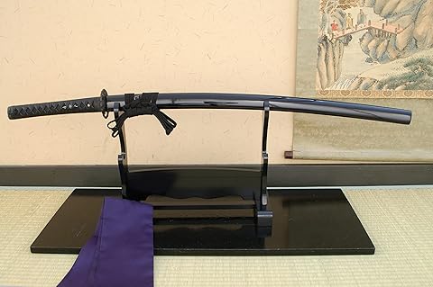 a*o様 波紋模様　居合刀2本セット　黒色鞘 即納品 虎徹 無銘 大刀 居合刀 ｜【公式】模造刀・居合刀の専門